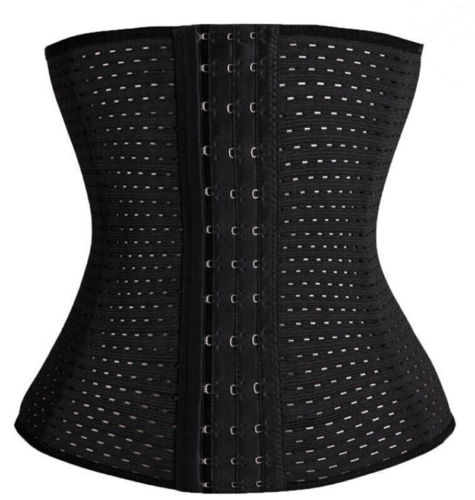 maoxiangshop Women Waist Trainer Latex Cincher Girdles Shapewear Slimming Belt Body Shaper Fitness Corset Sheath Plus Size XXL