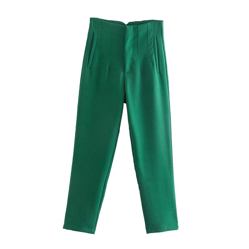 maoxiangshop Pants For Women High Waist Woman Trousers Autumn Fashion Streetwear Office Elegant Casual Famale Stright Pants