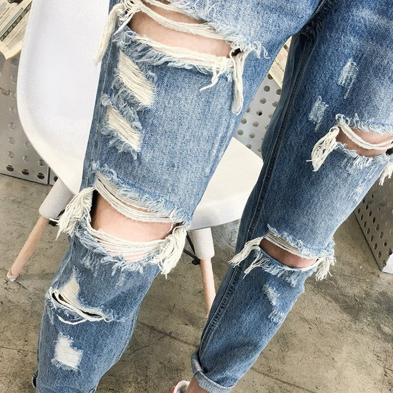 maoxiangshop New Skinny Jeans Men Streetwear Destroyed Ripped Jeans Homme Hip Hop Broken Modis Male Pencil Biker Embroidery Patch Pants