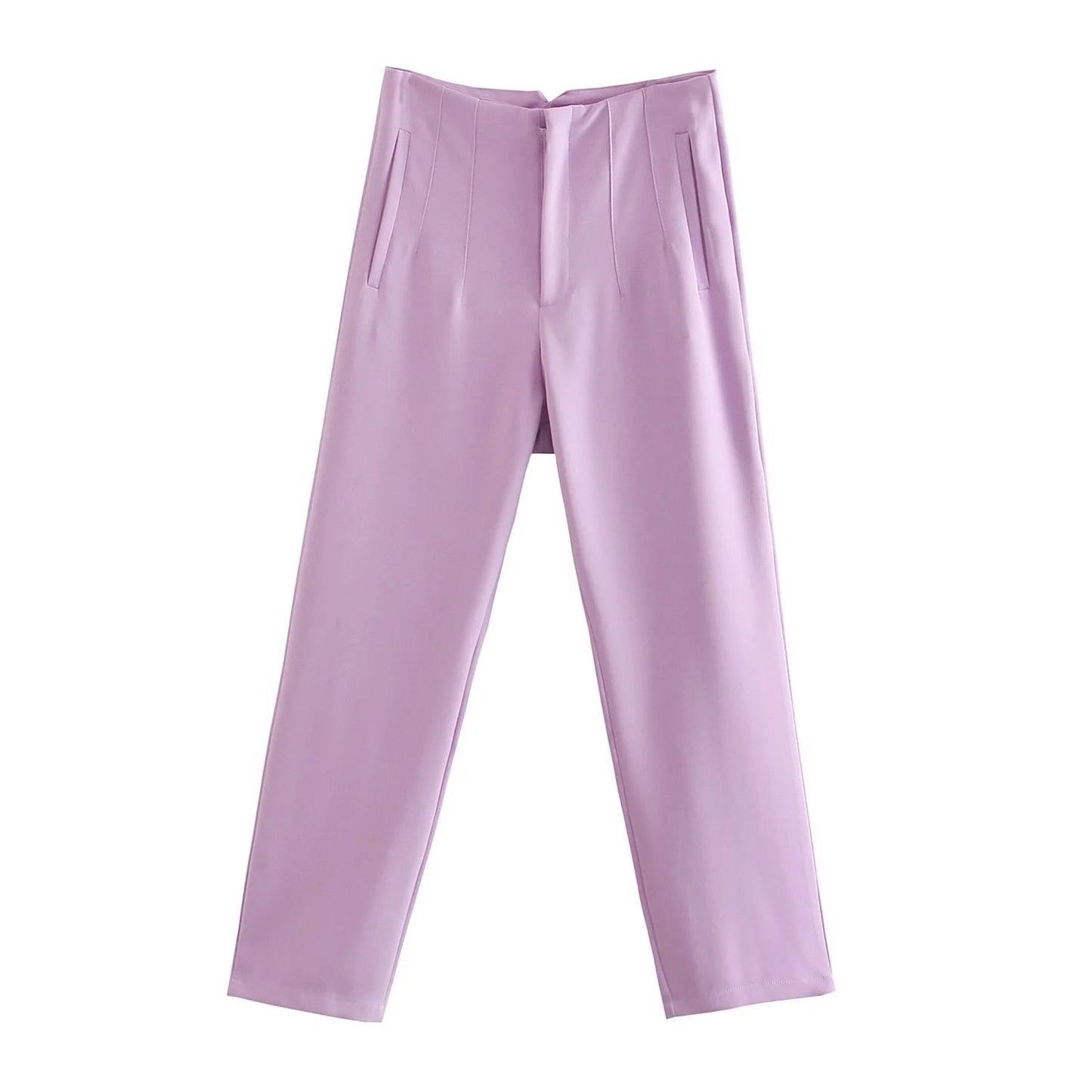 maoxiangshop Pants For Women High Waist Woman Trousers Autumn Fashion Streetwear Office Elegant Casual Famale Stright Pants