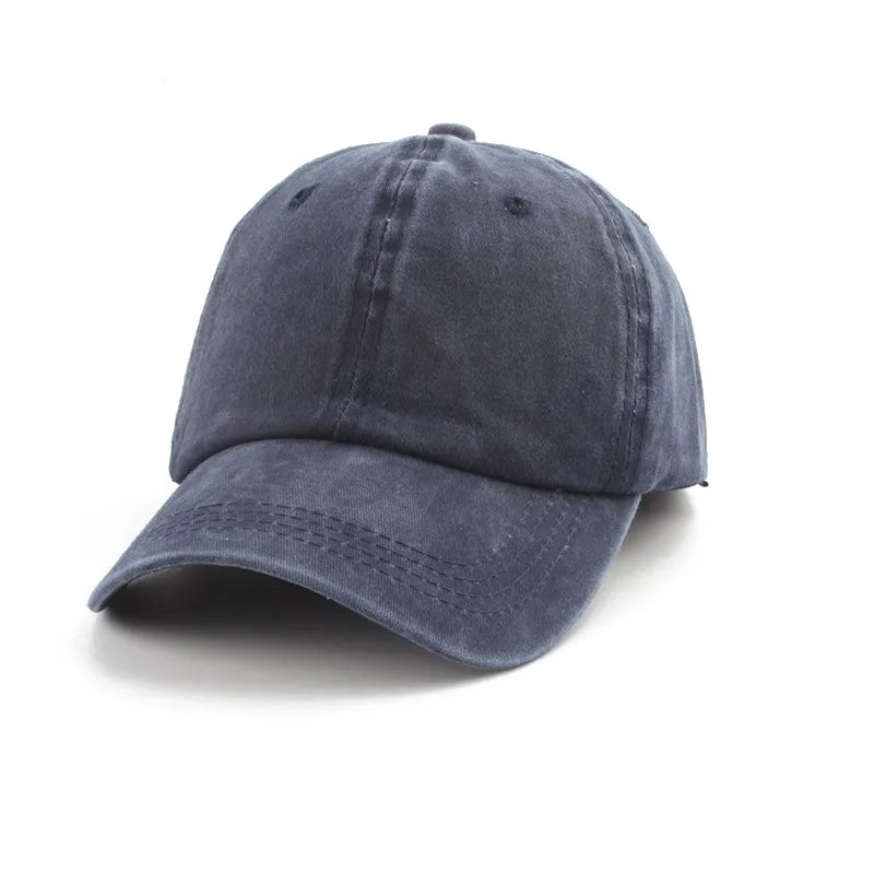 maoxiangshop New Vintage Washed Cotton Baseball Cap Parent Kids Sun Hats For Boy Girl Spring Summer Snapback Baby Hat