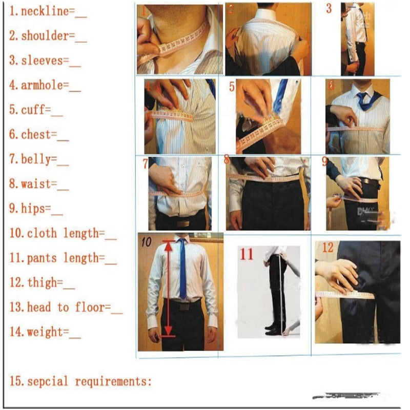 maoxiangshop Slim fit Double Breasted Suit for Men 2 Piece Light Blue Wedding Tuxedo for Groom Peaked Lapel Custom Man Fashion Costume