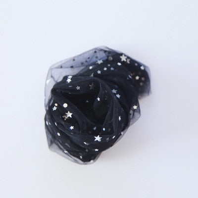 maoxiangshop 12 Color.Women's Harajuku Candy Colors Glitter Stars Moon Socks.Lady Transparent Mesh Shiny Stars Moon Fishnet Socks Hosiery Sox