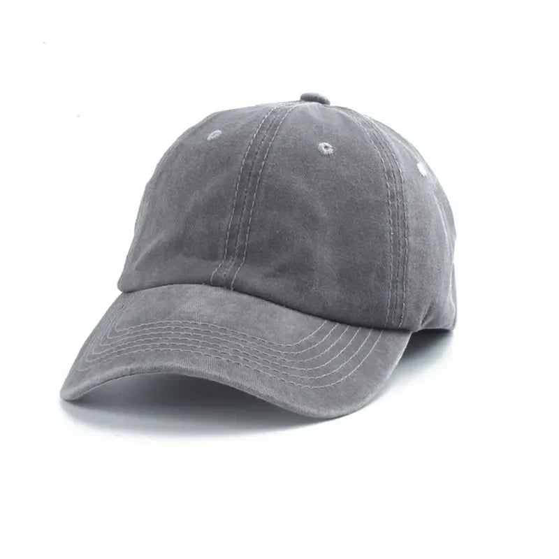 maoxiangshop New Vintage Washed Cotton Baseball Cap Parent Kids Sun Hats For Boy Girl Spring Summer Snapback Baby Hat