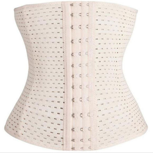 maoxiangshop Women Waist Trainer Latex Cincher Girdles Shapewear Slimming Belt Body Shaper Fitness Corset Sheath Plus Size XXL