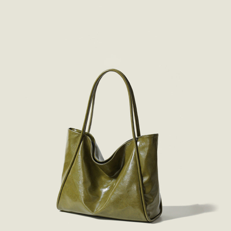 MAOXIANGSHOP bag women's new portable large bag tote bag niche design versatile large capacity shoulder casual armpit bag
