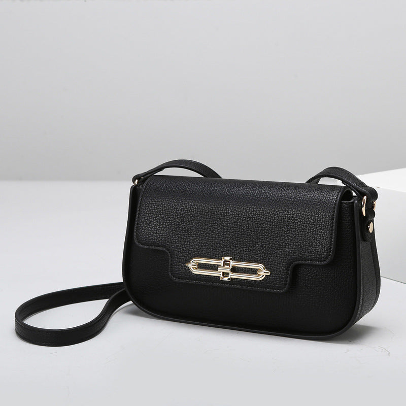 2025 Shoulder bag new fashion simple bag women's high sense light luxury temperament messenger bag casual versatile commuter women's bag