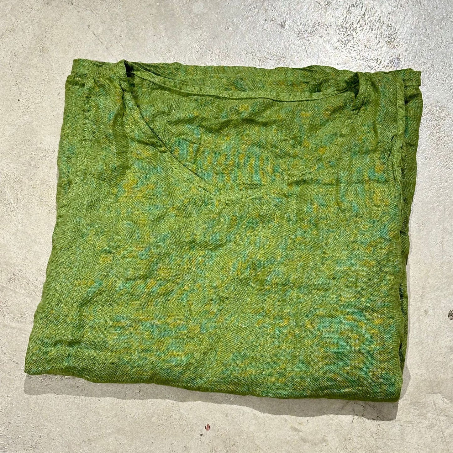 2025 250315/Xiaoyuan, spring and summer yarn-dyed linen retro literary crew neck vest