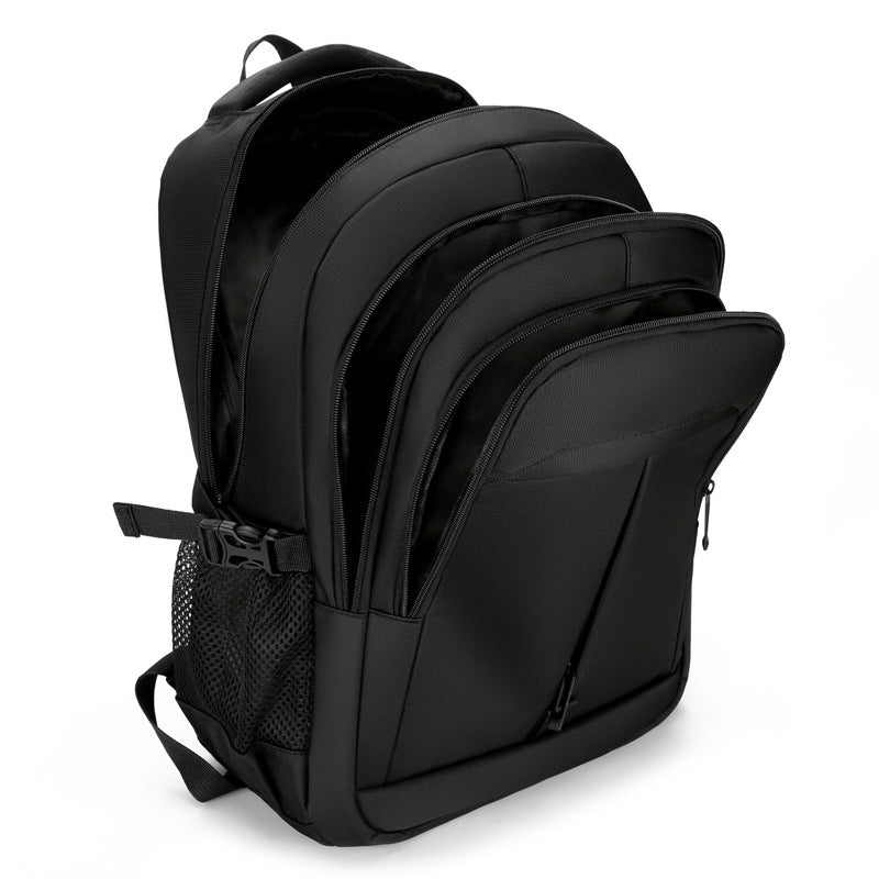 2025 Computer backpack men's new large-capacity multi-layered student schoolbag fashion leisure travel commuter business backpack