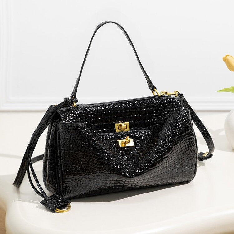 2025 Tote bag B home with the same large-capacity commuter bag, fashionable and simple rodeo women's bag, high-end casual shoulder bag