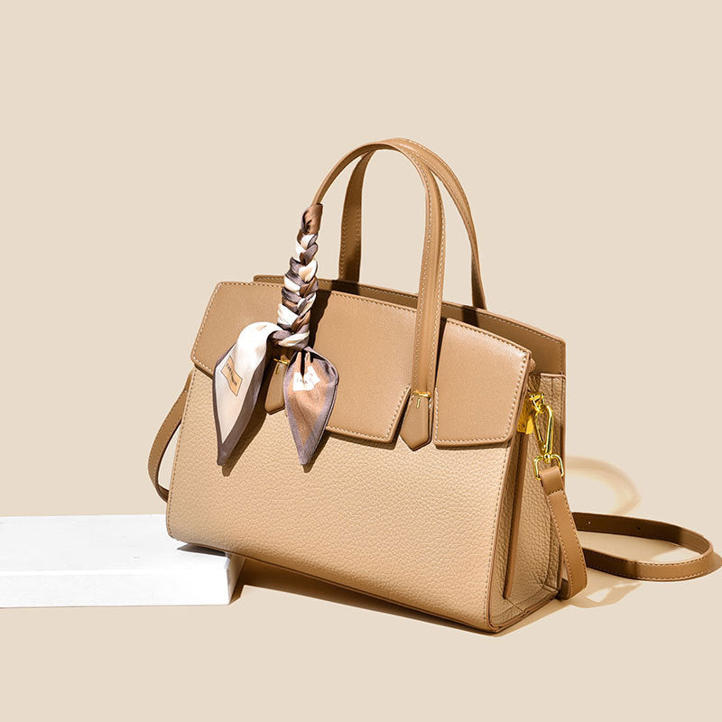 2025 Handbag hot-selling crocodile pattern bag women's fashion large-capacity high-end shoulder bag daily commuter bag
