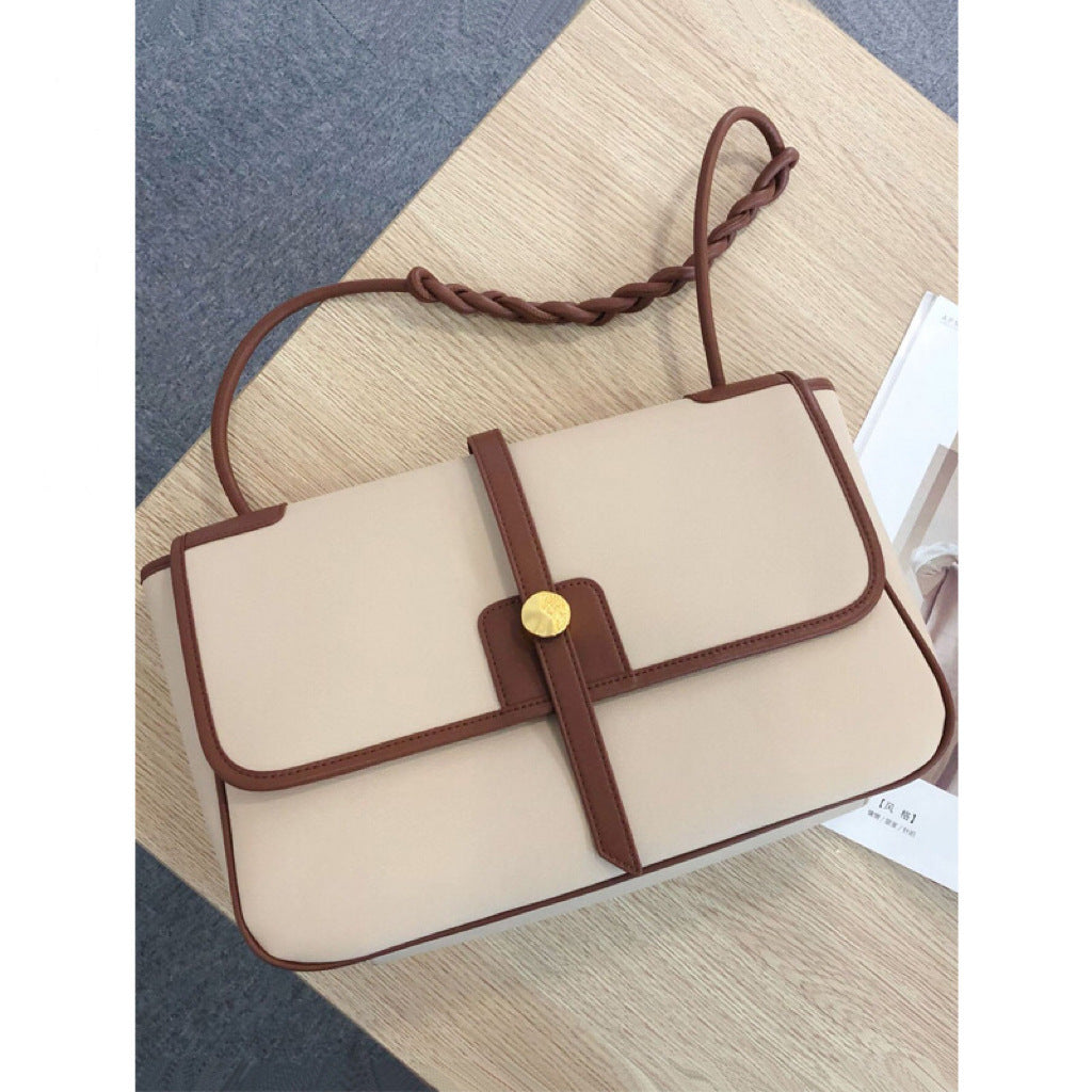 2025 Commuter versatile tote women's bag autumn and winter new trendy cowhide large-capacity bag women's texture portable shoulder bag