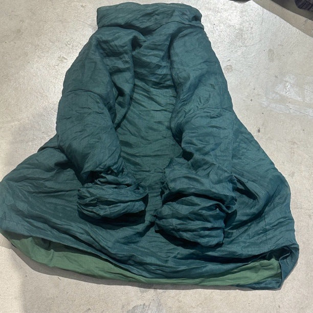 2025 24/9 SN90 Ramie Double Layer Gary Bushing Head High Neck Bottom Outer Wear