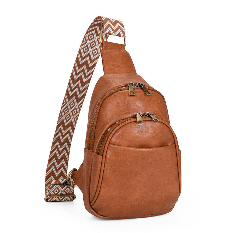 MAOXIANGSHOP 2025 bags women's messenger bags, universal casual women's breast bags, new retro small backpacks women's bags wholesale