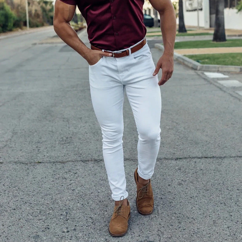 maoxiangshop-shop outfit inspo Men Pants Cargo Pants Spring Men's Outdoor Slim Pants Straight Sports Pants Casual Work Pants
