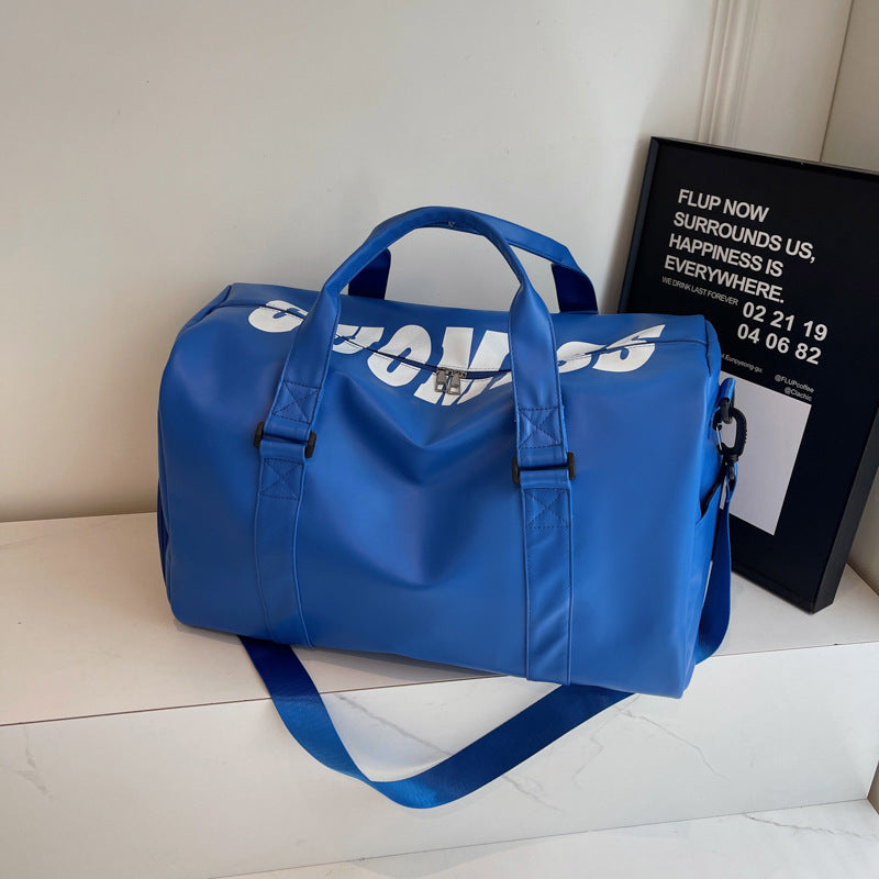 2025 Girls luggage sports travel bag going out large capacity shoulder handbag wet and dry separation swimming fitness bag women