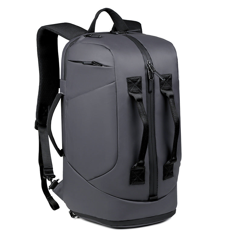 MAOXIANGSHOP 2025New large-capacity backpack men's multi-purpose Oxford cloth business backpack simple outdoor short-distance travel bag