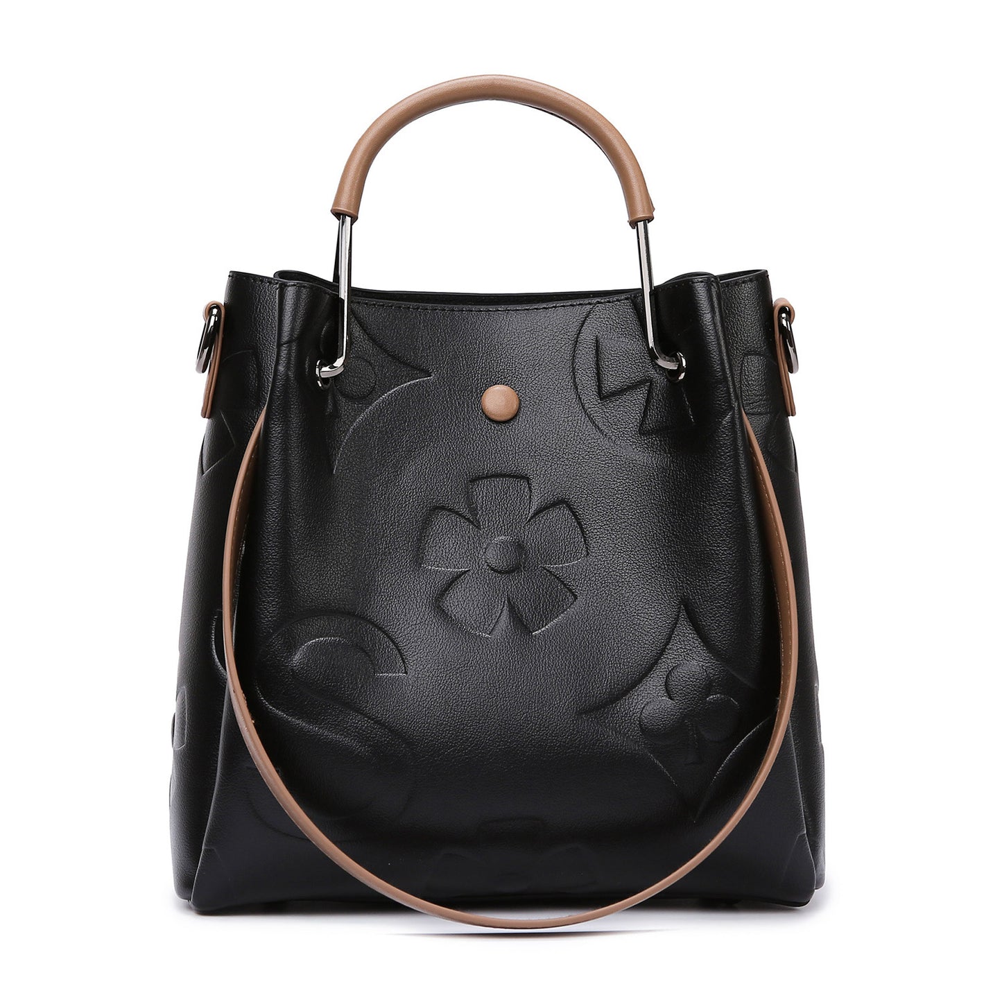 2025 Handbag Women's Fashion Atmosphere Women's Tote Bag New Large Capacity Bag Commuter Shoulder Bag Can Be Crossbody
