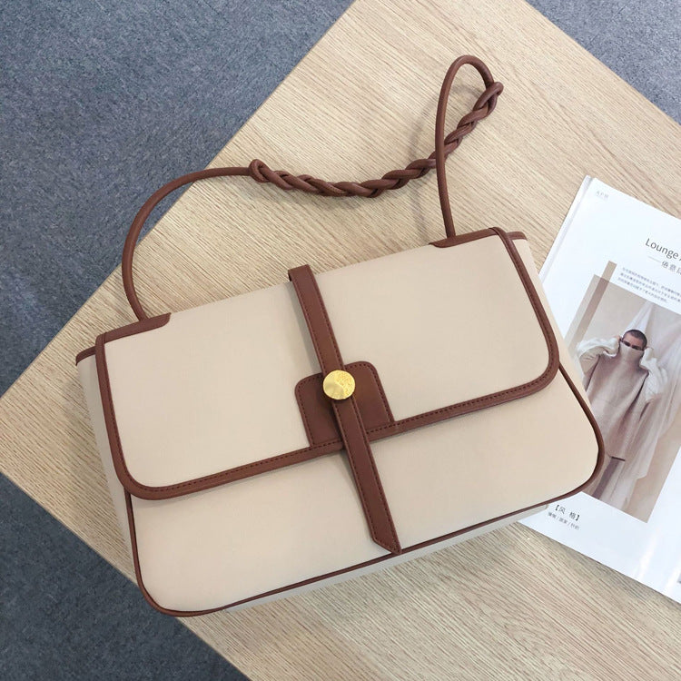 2025 Commuter versatile tote women's bag autumn and winter new trendy cowhide large-capacity bag women's texture portable shoulder bag