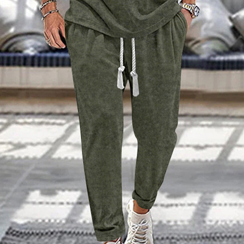 maoxiangshop-shop 2000s fashion Men's Casual Trousers Spring and Autumn Thin Fashionable Casual Pants Men's Middle-Aged Outdoor Overalls Fashion