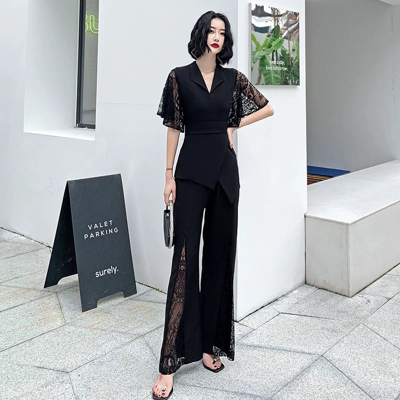 Black evening dress dress women new banquet temperament high-end can usually wear elegant celebrities high-end sense of thin