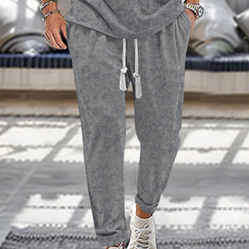 maoxiangshop-shop 2000s fashion Men's Casual Trousers Spring and Autumn Thin Fashionable Casual Pants Men's Middle-Aged Outdoor Overalls Fashion