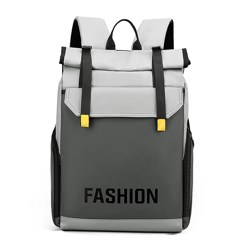 2025 new men's casual backpack large-capacity sports and leisure bag commuter backpack computer backpack