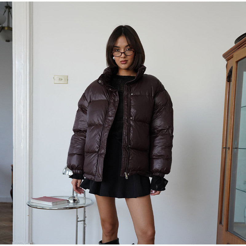 MAOXIANGSHOP 2025 popular New Fashion Street Casual Solid Color Zipper Cotton Clothing Express Hot Sale