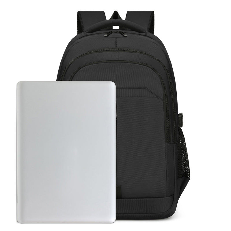 2025 Computer backpack men's new large-capacity multi-layered student schoolbag fashion leisure travel commuter business backpack