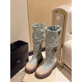 2025 Thick-soled boots cowboy women's autumn and winter popular new models but knee fashion women's boots