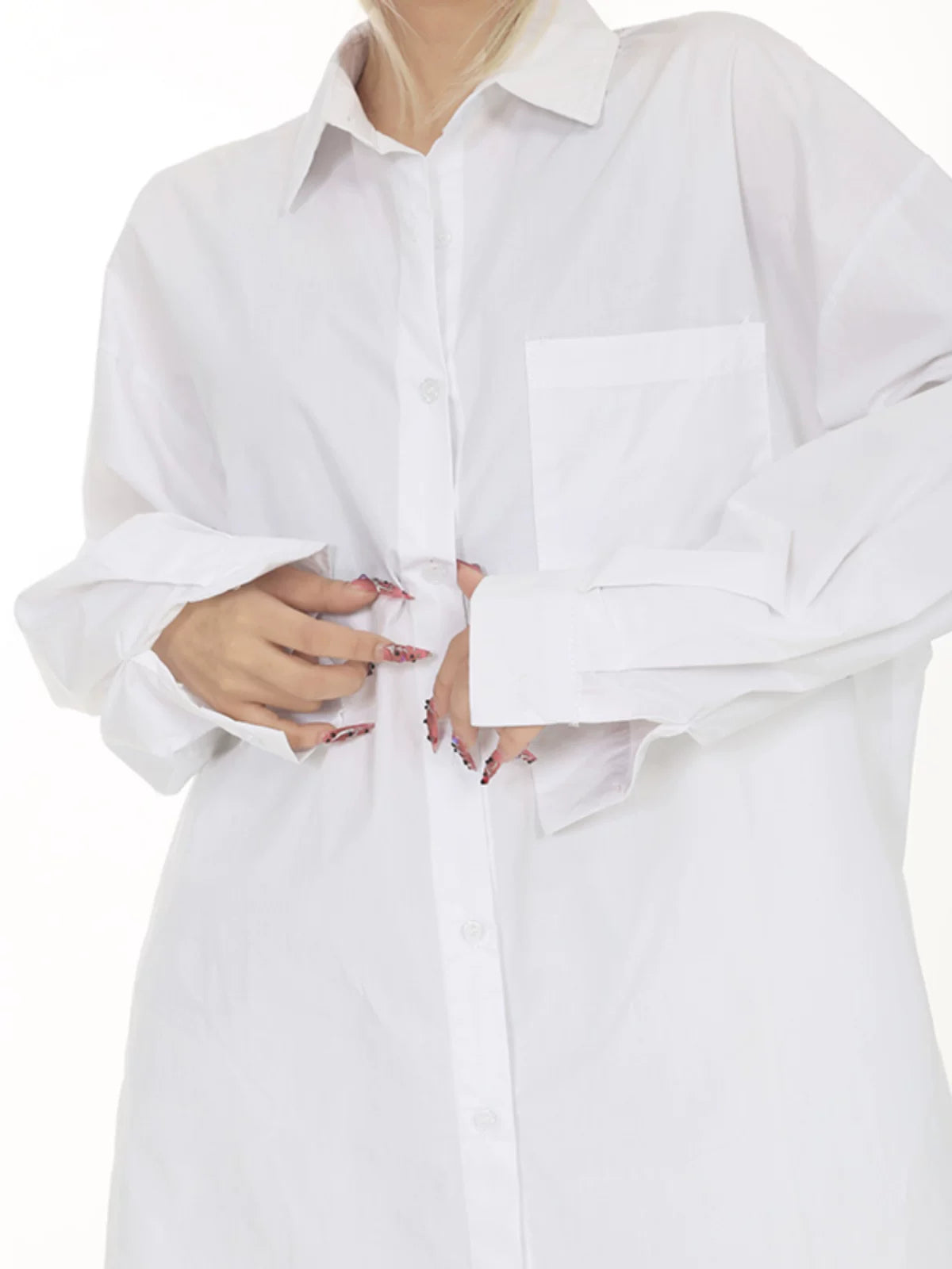 white shirt women's new loose casual sunscreen shirt in summer popular lazy wind long-sleeved top
