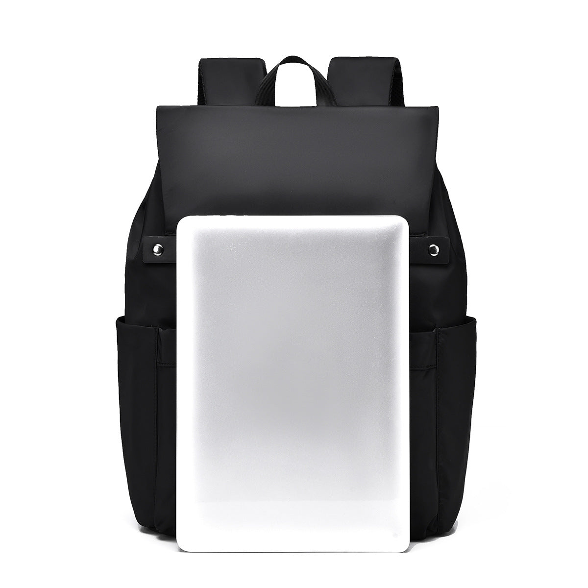 2025 New fashion casual backpack backpack men's high-end commuting computer bag large capacity simple casual bag men