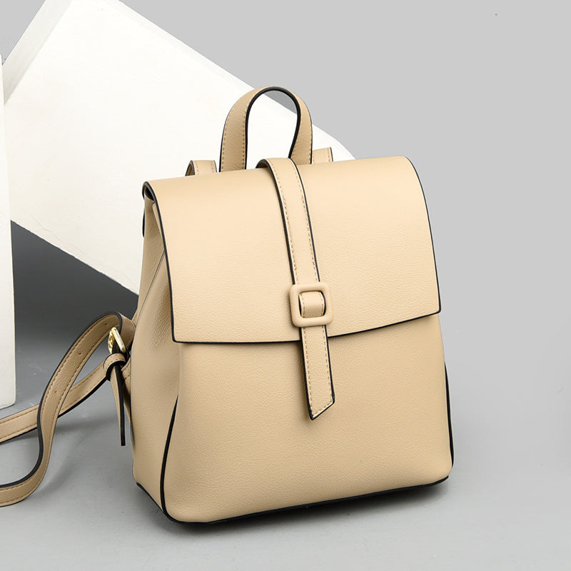 2025 Backpack New Fashion Large Capacity Travel Backpack Premium Casual Women's Bag Soft Leather Commuter Women's Backpack