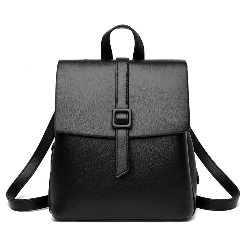 2025 Backpack New Fashion Large Capacity Travel Backpack Premium Casual Women's Bag Soft Leather Commuter Women's Backpack