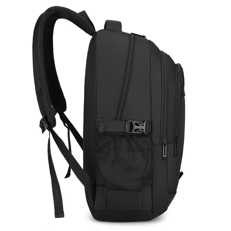 2025 Computer backpack men's new large-capacity multi-layered student schoolbag fashion leisure travel commuter business backpack