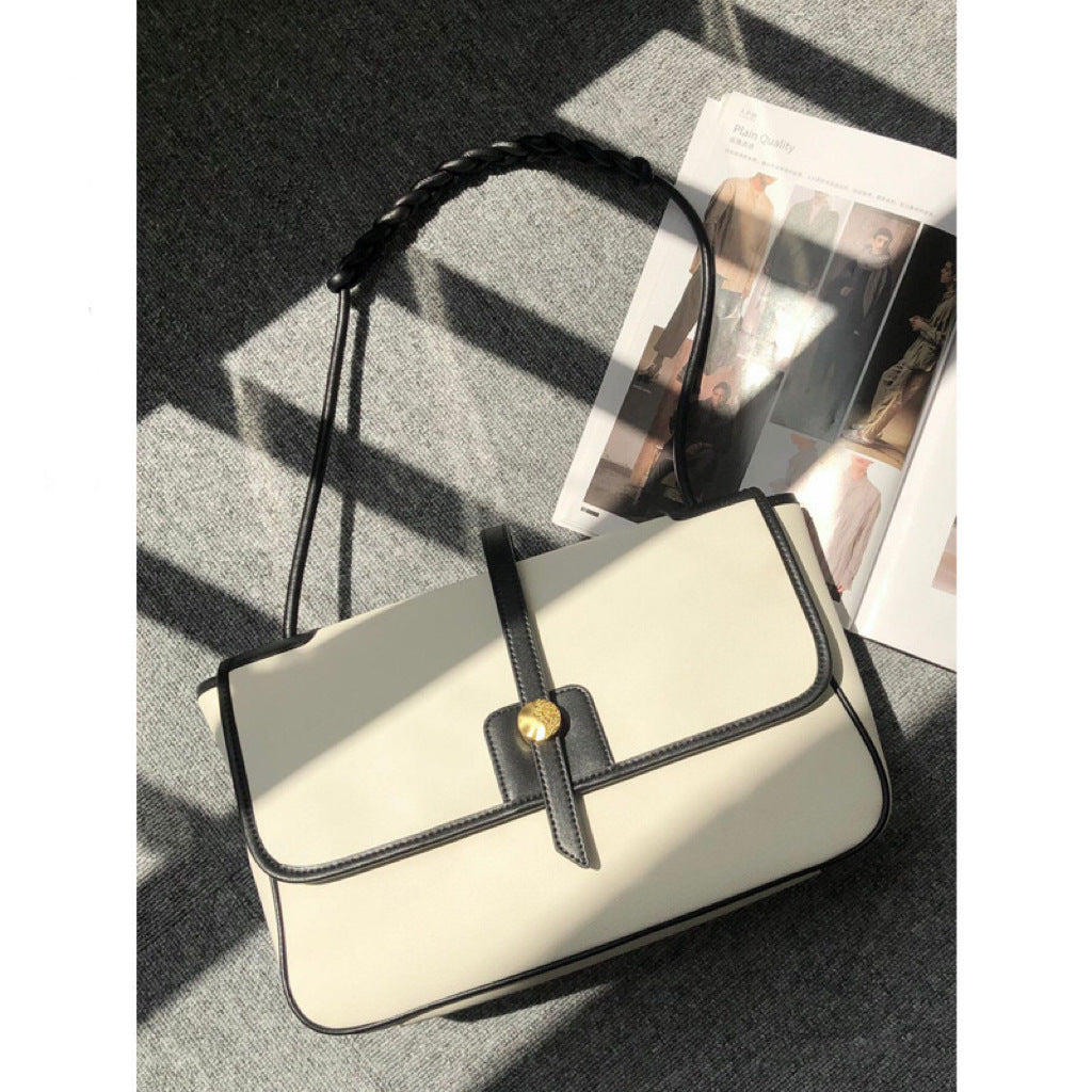 2025 Commuter versatile tote women's bag autumn and winter new trendy cowhide large-capacity bag women's texture portable shoulder bag