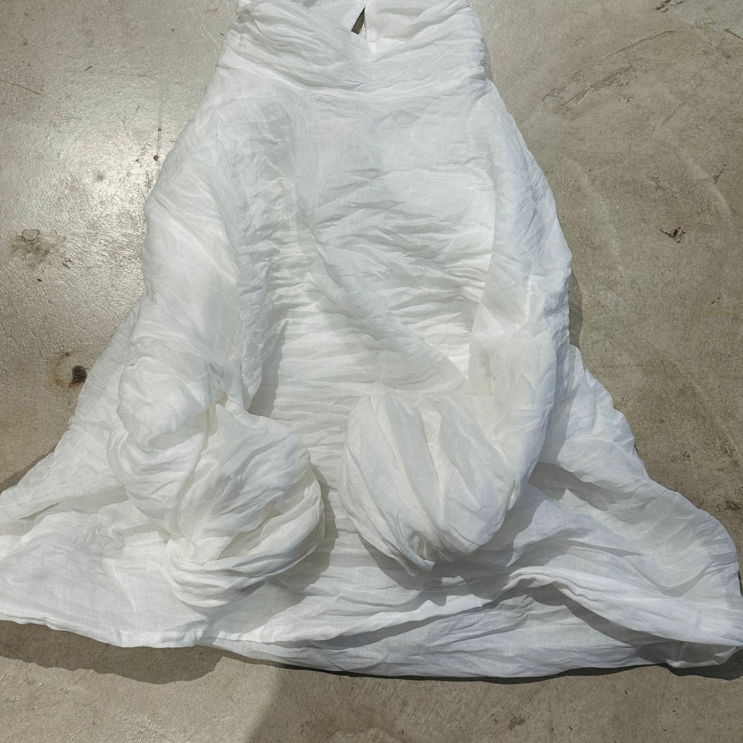 2025 24/9 SN90 Ramie Double Layer Gary Bushing Head High Neck Bottom Outer Wear