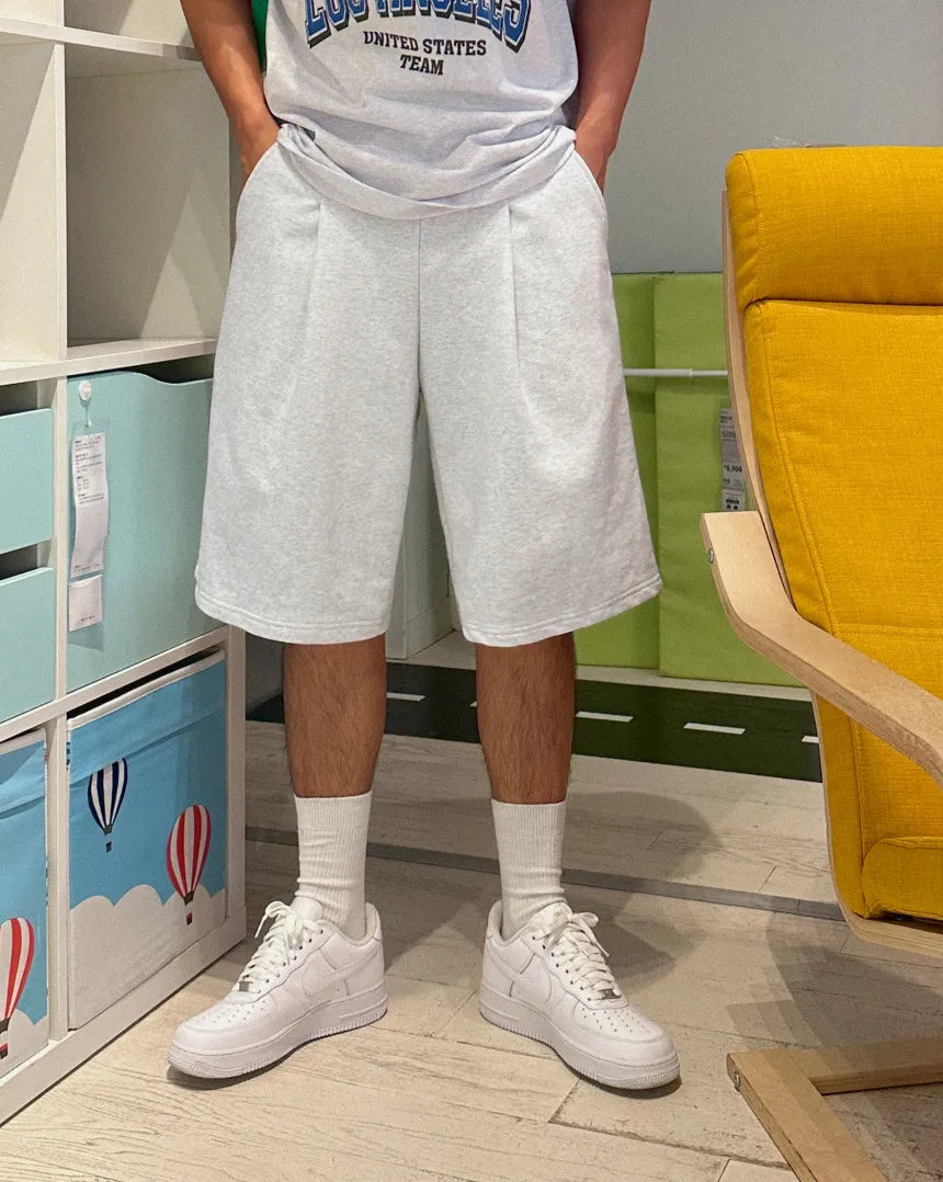 maoxiangshop Summer Men Cotton Gym Bodybuilding Casual Loose Shorts Outdoors Fitness Beach Short Pants Male Brand Sweatpant Men's clothing