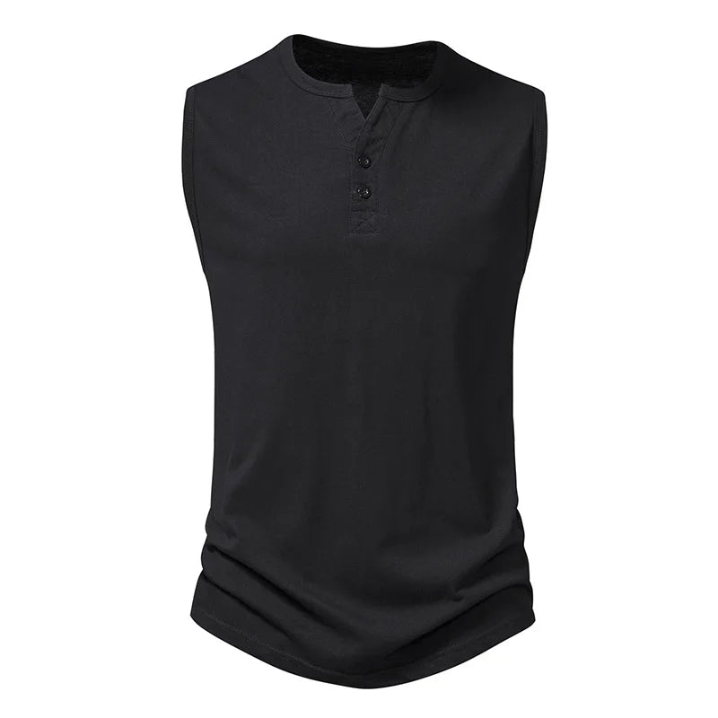 maoxiangshop Men's Casual Tank Tops Sleeveless V Neck T Shirts Gym Shirts for Workout Summer Beach Tanks