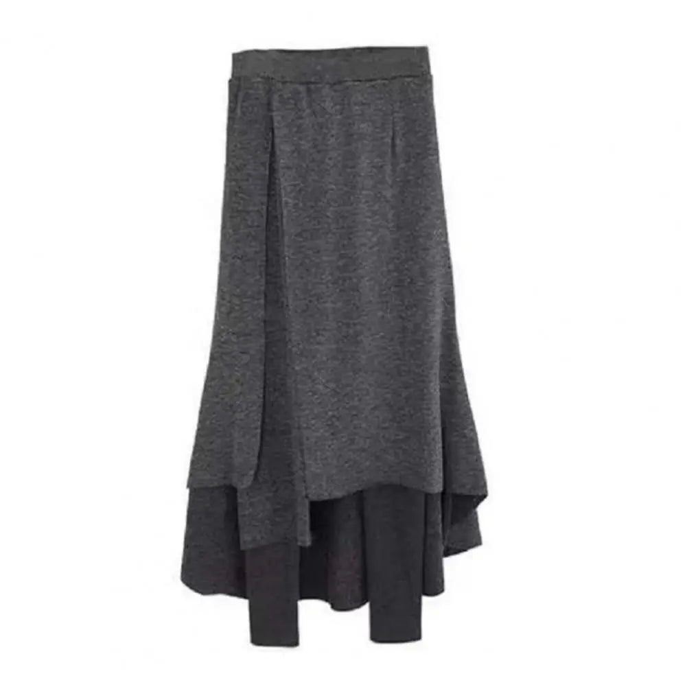 maoxiangshop Fleece Leggings Women Skirts Pants Culotte Autumn Winter Plus Size Clothes Chubby Thermal Tights Leggins Skort Korean Casua
