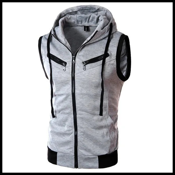 maoxiangshop Spring Sweater Vest Men's No Sleeve Retro Casual Knitted Pullover Men Wild Slim Knitting Sweaters Mens Clothes