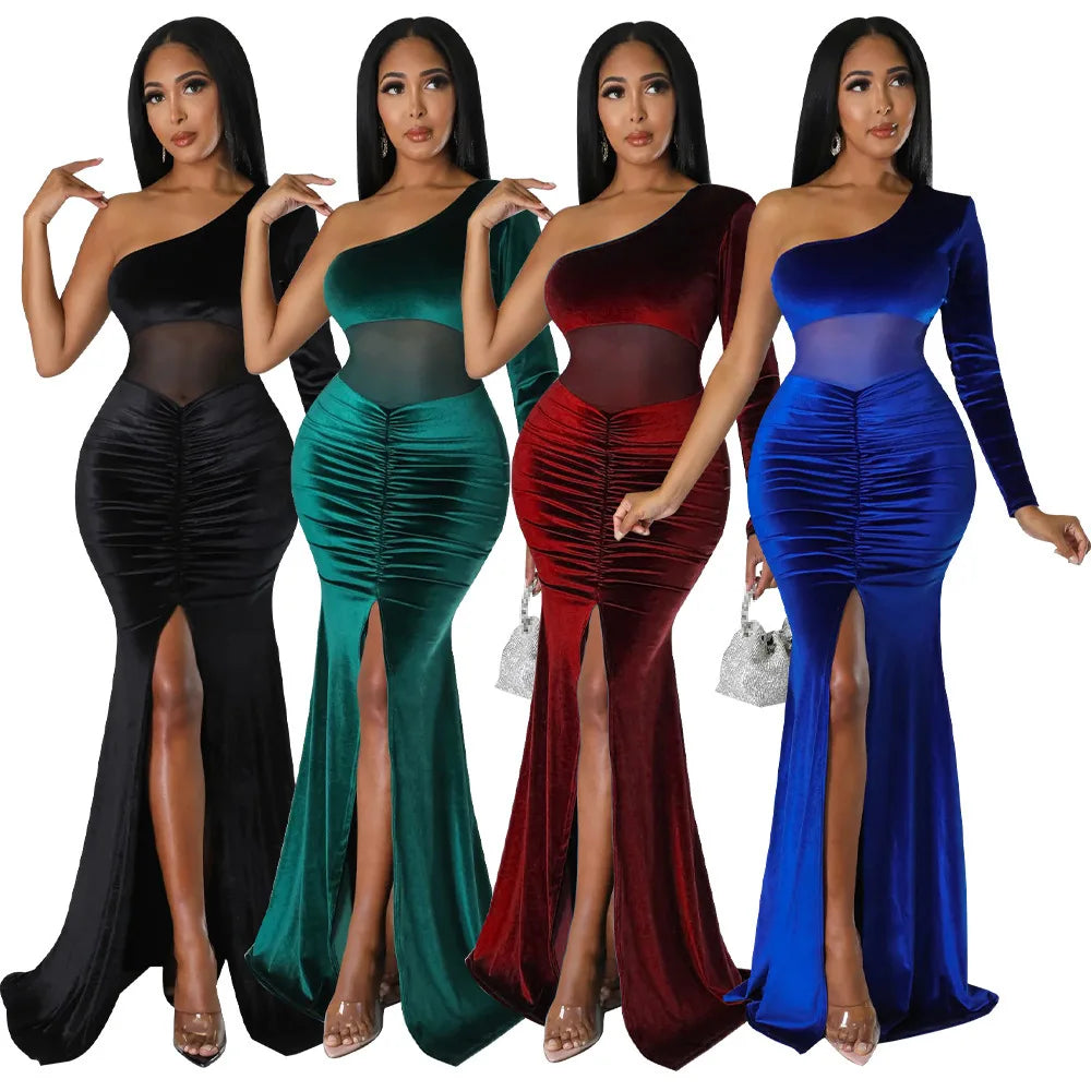 maoxiangshop Evening Dresses for Women Party Dress Women Clothing Birthday Dress for Woman Long Dresses Fall Clothes