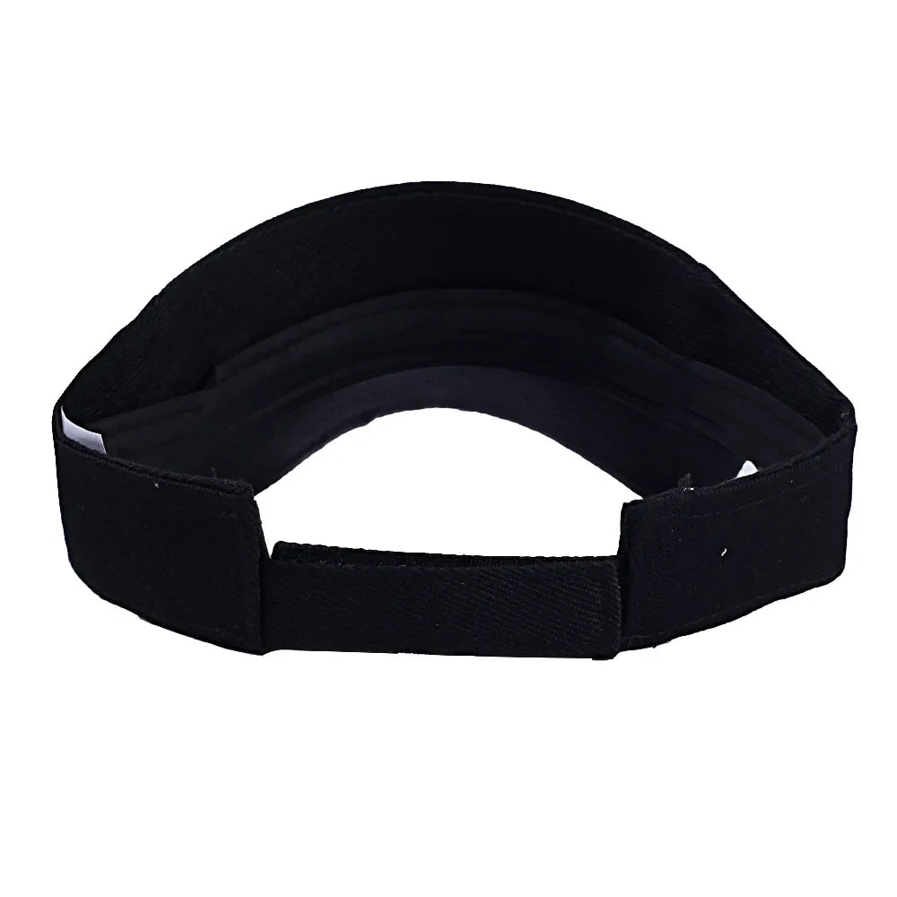 maoxiangshop Summer Sun Hats Men Women Cotton Adjustable Visor UV Protection Top Empty Solid Sport Tennis Golf Running Sunscreen Baseball Cap