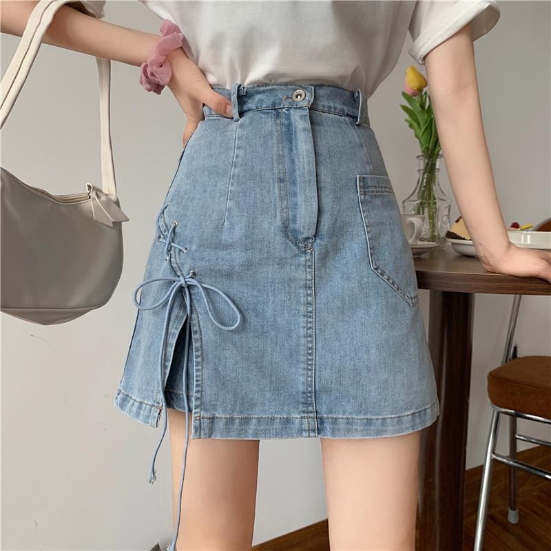 maoxiangshop Women Mini Pant Skirts Clothing Denim Wide Leg Shorty Sexy Woman Clothes for Teen Girls Hot Pants Korean Fashion Beach Jeans