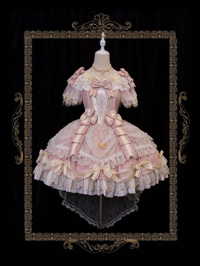maoxiangshop - Lolita Teenage Memorial Day Court Vintage Dress