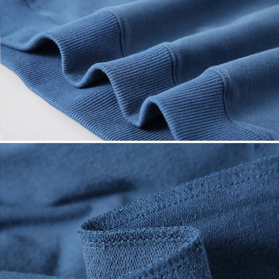 maoxiangshop Solid Color Sweatshirts Men 10XL Plus Size Sweatshirt Spring Autumn Tracksuit Men Solid Pullover Big Size 10XL