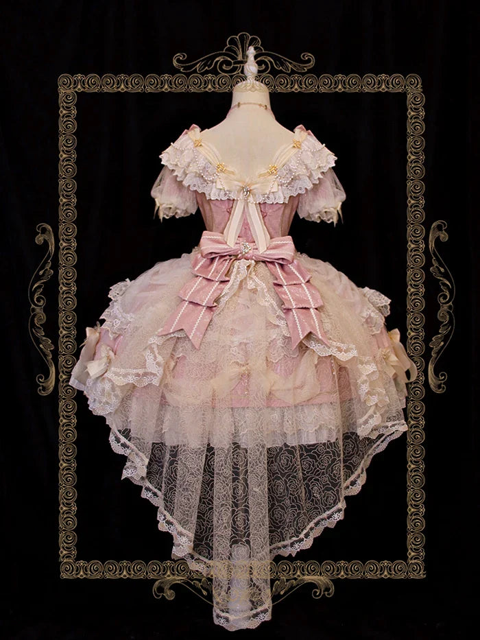 maoxiangshop - Lolita Teenage Memorial Day Court Vintage Dress