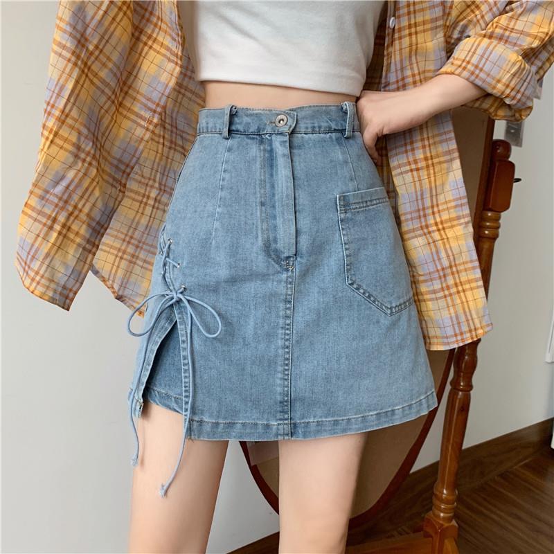 maoxiangshop Women Mini Pant Skirts Clothing Denim Wide Leg Shorty Sexy Woman Clothes for Teen Girls Hot Pants Korean Fashion Beach Jeans