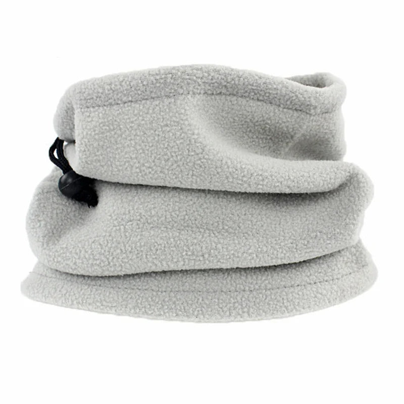 maoxiangshop Winter Polar Coral Hat Fleece Balaclava Men Face Mask Neck Warmer Beanies Thermal Head Cover Tactical Military Sports Scarf Caps