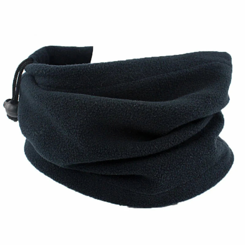 maoxiangshop Winter Polar Coral Hat Fleece Balaclava Men Face Mask Neck Warmer Beanies Thermal Head Cover Tactical Military Sports Scarf Caps